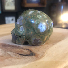Load image into Gallery viewer, RAINFOREST RHYOLITE SKULL
