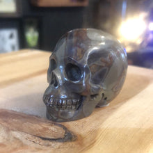 Load image into Gallery viewer, POLYCHROME JASPER SKULL
