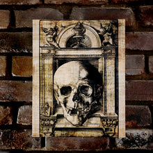 Load image into Gallery viewer, Hans Wechtlin - Skull  - Canvas Print