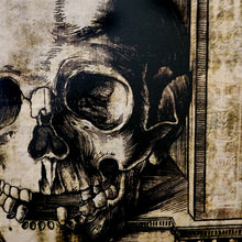 Load image into Gallery viewer, Hans Wechtlin - Skull  - Canvas Print
