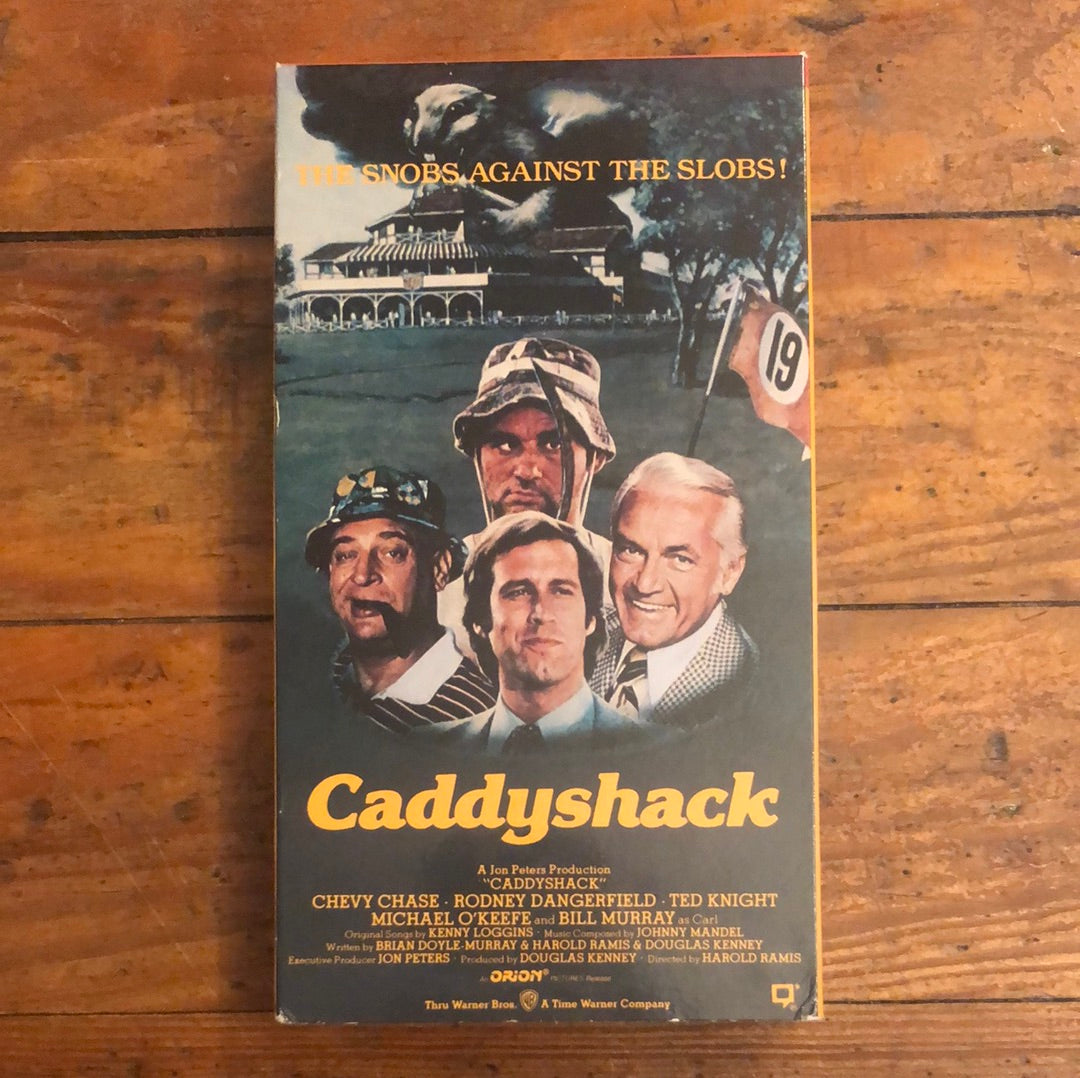 Caddyshack (1980) VHS Hail Records and Oddities