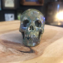 Load image into Gallery viewer, RAINFOREST RHYOLITE SKULL