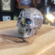 Load image into Gallery viewer, RHODONITE SKULL