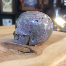 Load image into Gallery viewer, RHODONITE SKULL
