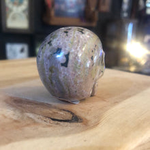 Load image into Gallery viewer, RHODONITE SKULL