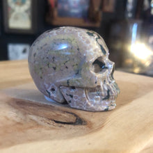 Load image into Gallery viewer, RHODONITE SKULL