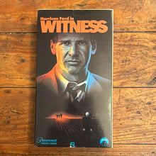 Load image into Gallery viewer, Witness (1985) VHS