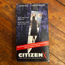 Load image into Gallery viewer, Citizen X (1995) PROMO VHS