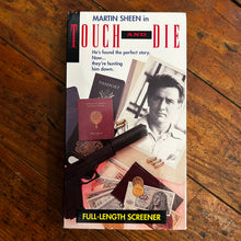 Load image into Gallery viewer, Touch and Die (1992) Screener VHS