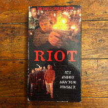 Load image into Gallery viewer, Riot (1996) VHS