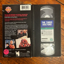 Load image into Gallery viewer, Doctor Who: The Three Doctors (1972) VHS