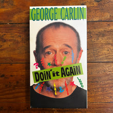 Load image into Gallery viewer, George Carlin: Doin' It Again (1990) VHS