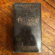 Load image into Gallery viewer, The Lord of the Rings: The Fellowship of the Ring (2001) 2-Tape Widescreen VHS