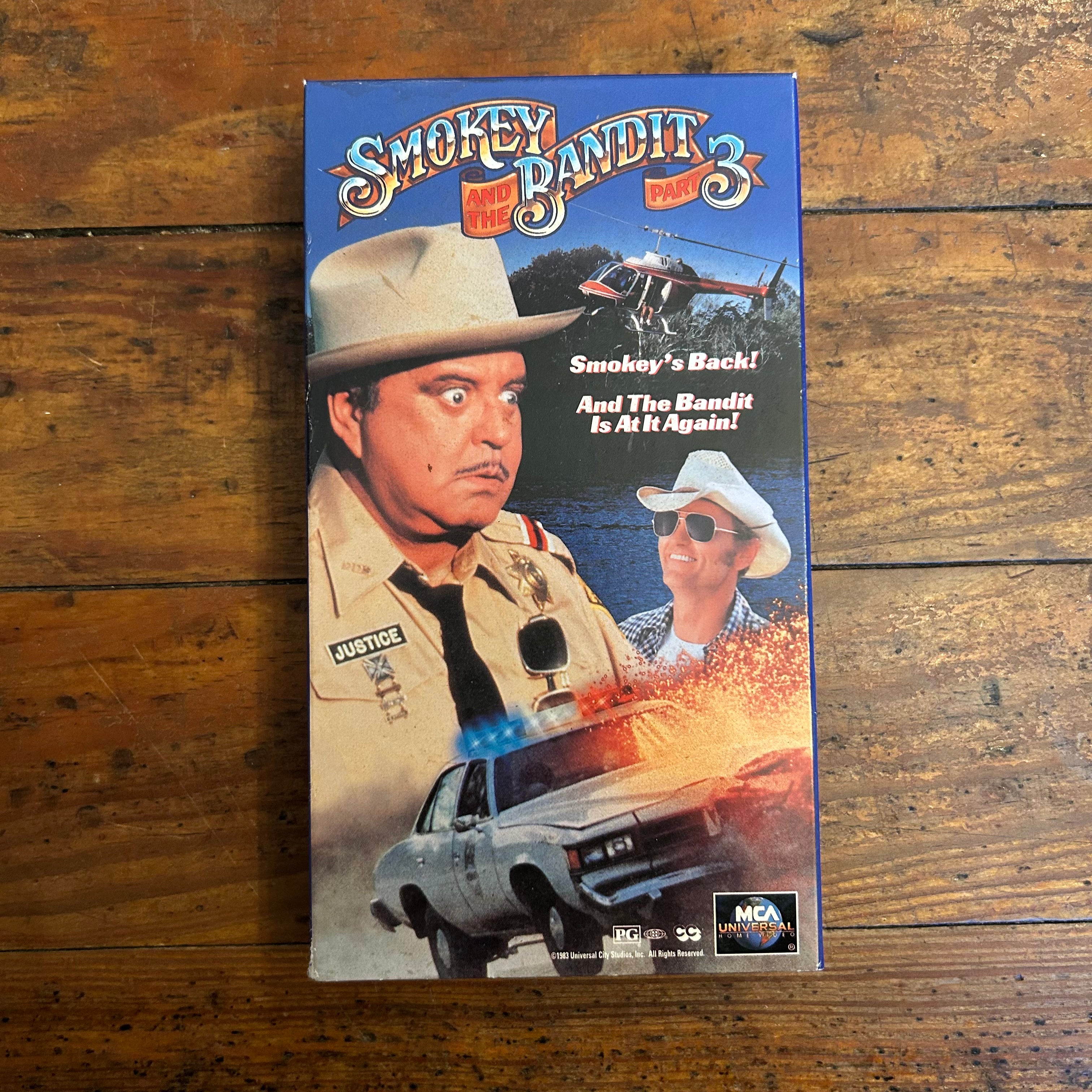 Smokey and the Bandit Part 3 (1983) VHS – Hail - Records and Oddities