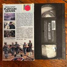 Load image into Gallery viewer, Platoon Leader (1988) VHS