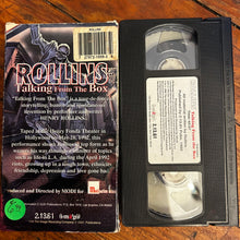 Load image into Gallery viewer, Rollins: Talking from the Box (1992) VHS