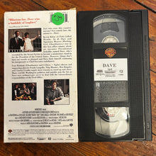 Load image into Gallery viewer, Dave (1993) VHS