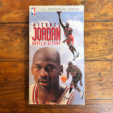 Load image into Gallery viewer, Michael Jordan, Above and Beyond (1996) VHS