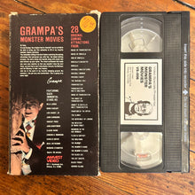 Load image into Gallery viewer, Grampa's Monster Movies (1988) VHS