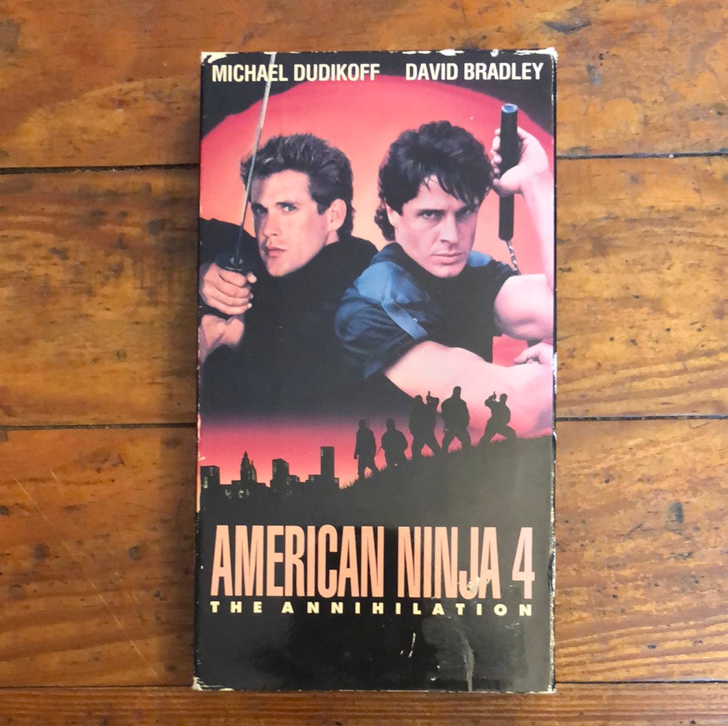 American Ninja 4: The Annihilation (1990) VHS