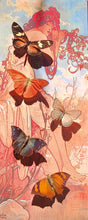 Load image into Gallery viewer, Alfons Mucha Art Print with Butterflies