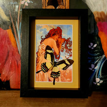 Load image into Gallery viewer, Alfons Mucha Art Print with Butterflies