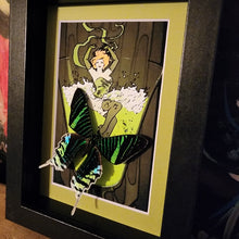 Load image into Gallery viewer, Alfons Mucha Style Art Print Absinthe & Day Flying Moth