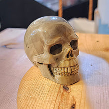 Load image into Gallery viewer, POLYCHROME JASPER SKULL
