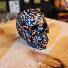 Load image into Gallery viewer, SNOWFLAKE OBSIDIAN SKULL