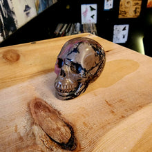 Load image into Gallery viewer, RHODONITE SKULL