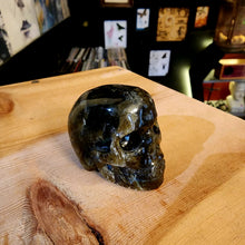 Load image into Gallery viewer, LABRADORITE SKULL
