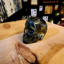Load image into Gallery viewer, LABRADORITE SKULL