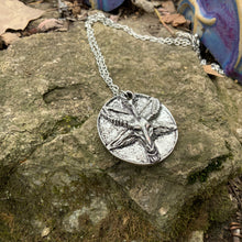 Load image into Gallery viewer, Goat Pentagram Necklace
