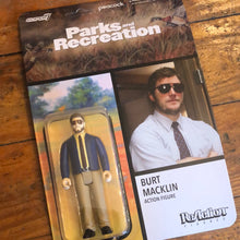 Load image into Gallery viewer, Parks and Recreation Andy Dwyer (Burt Macklin) 3 3/4-Inch ReAction Figure
