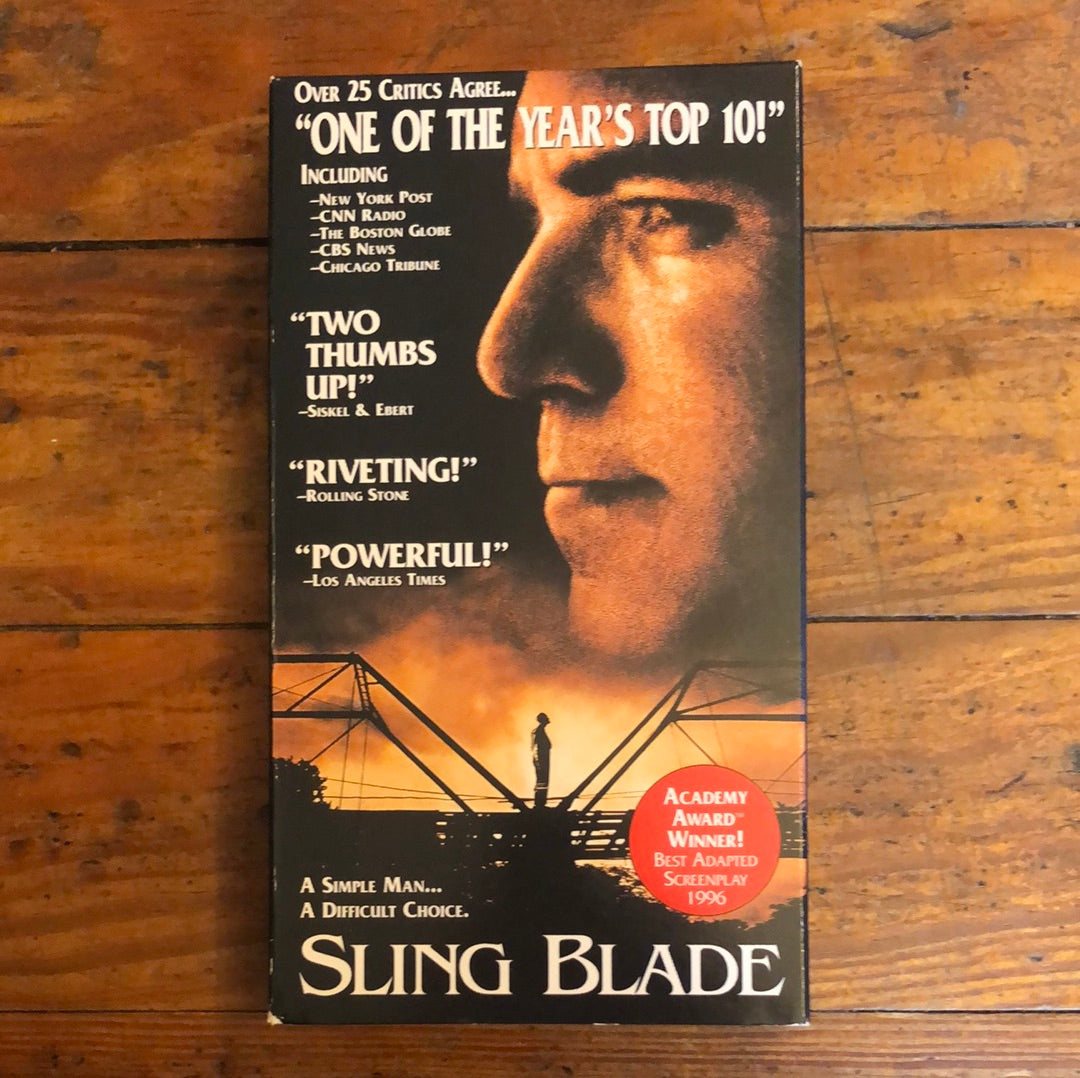 Sling Blade (1996) VHS Hail Records and Oddities