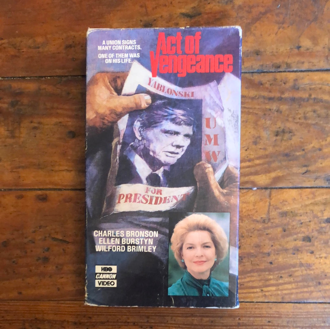 Act of Vengeance (1986) VHS