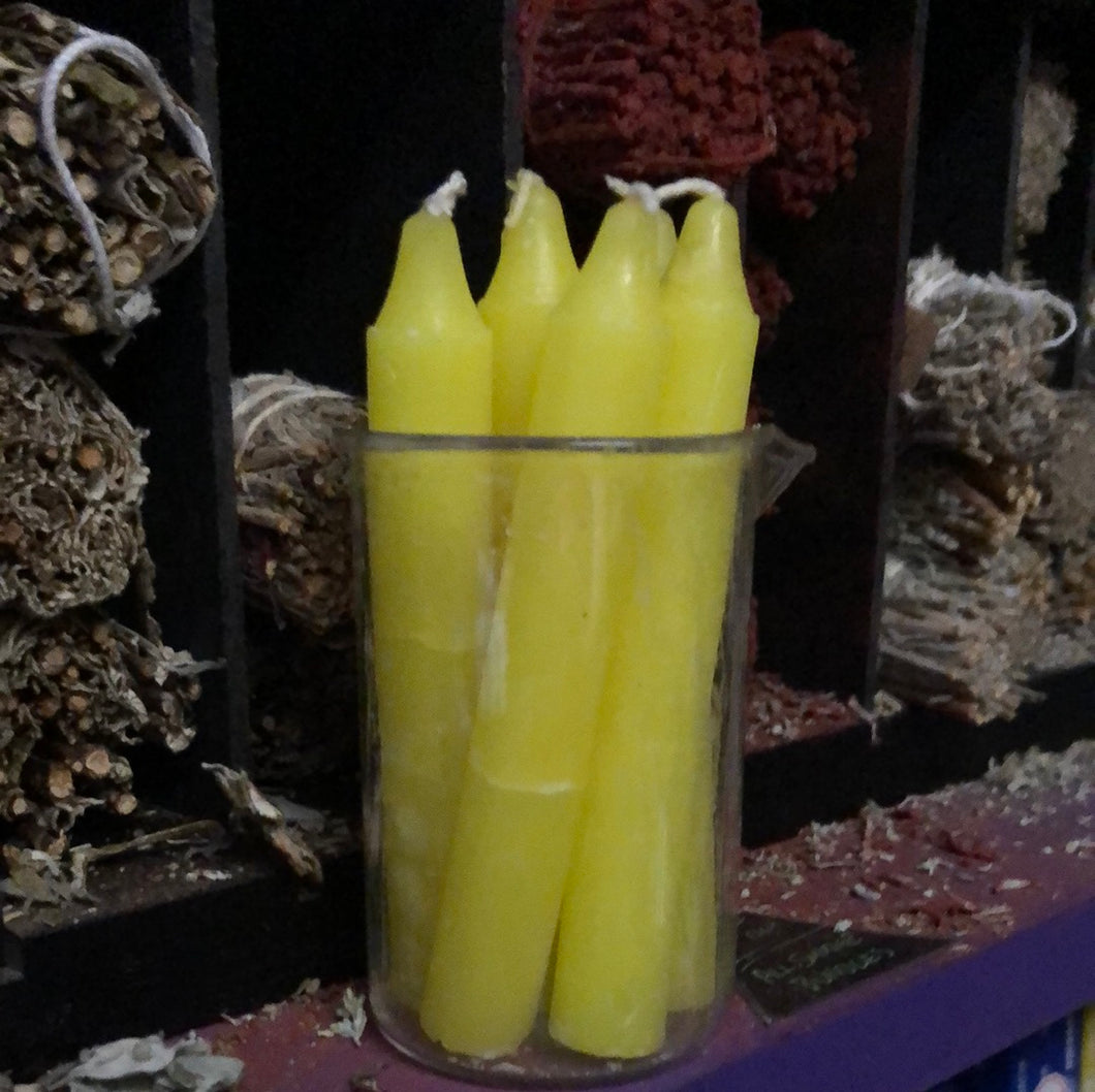 Yellow Ritual Candle