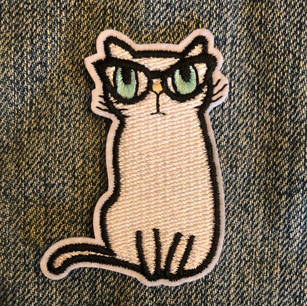 Smart Kitty Cat Patch