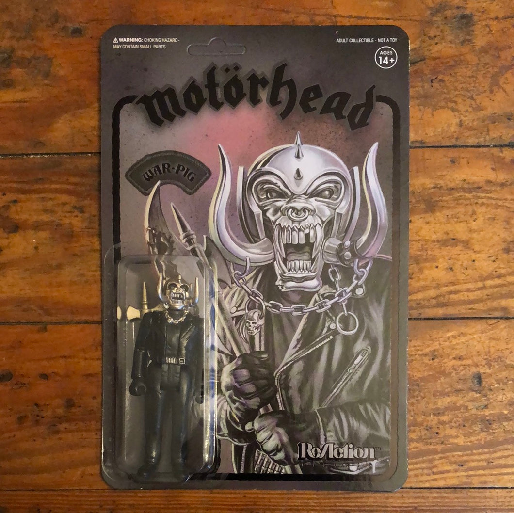 Motörhead War-Pig Black Metal 3 3/4-Inch ReAction Figure