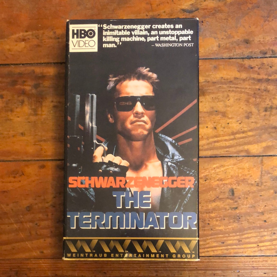 The Terminator (1984) WEINTRAUB VHS