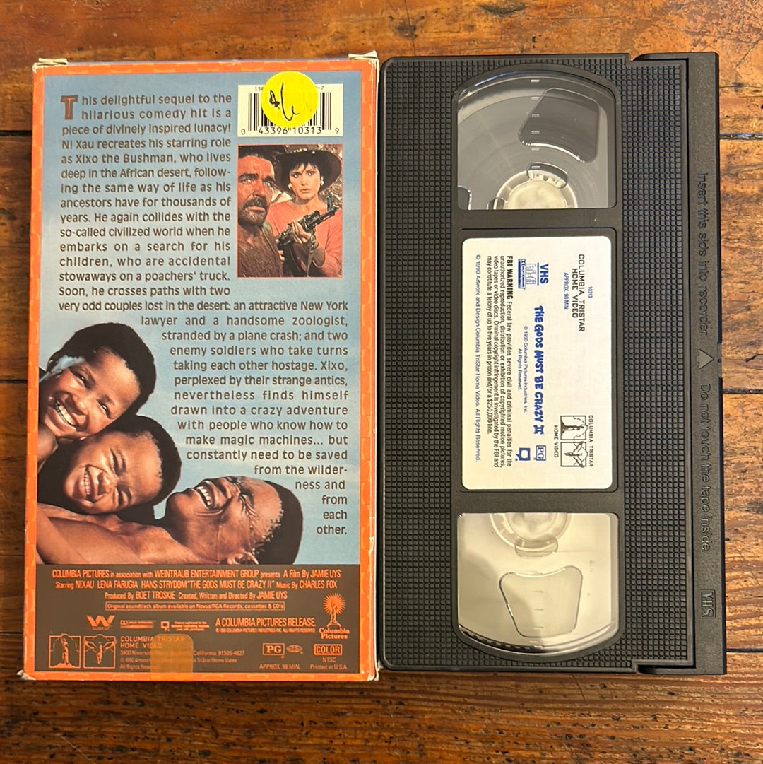The Gods Must Be Crazy II (1989) VHS – Hail - Records and Oddities