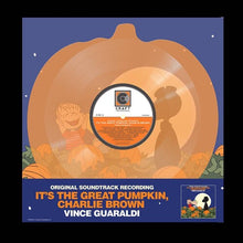 Load image into Gallery viewer, Vince Guaraldi - It&#39;s the Great Pumpkin, Charlie Brown (Original Soundtrack Recording) [PUMPKIN SHAPE LP]

