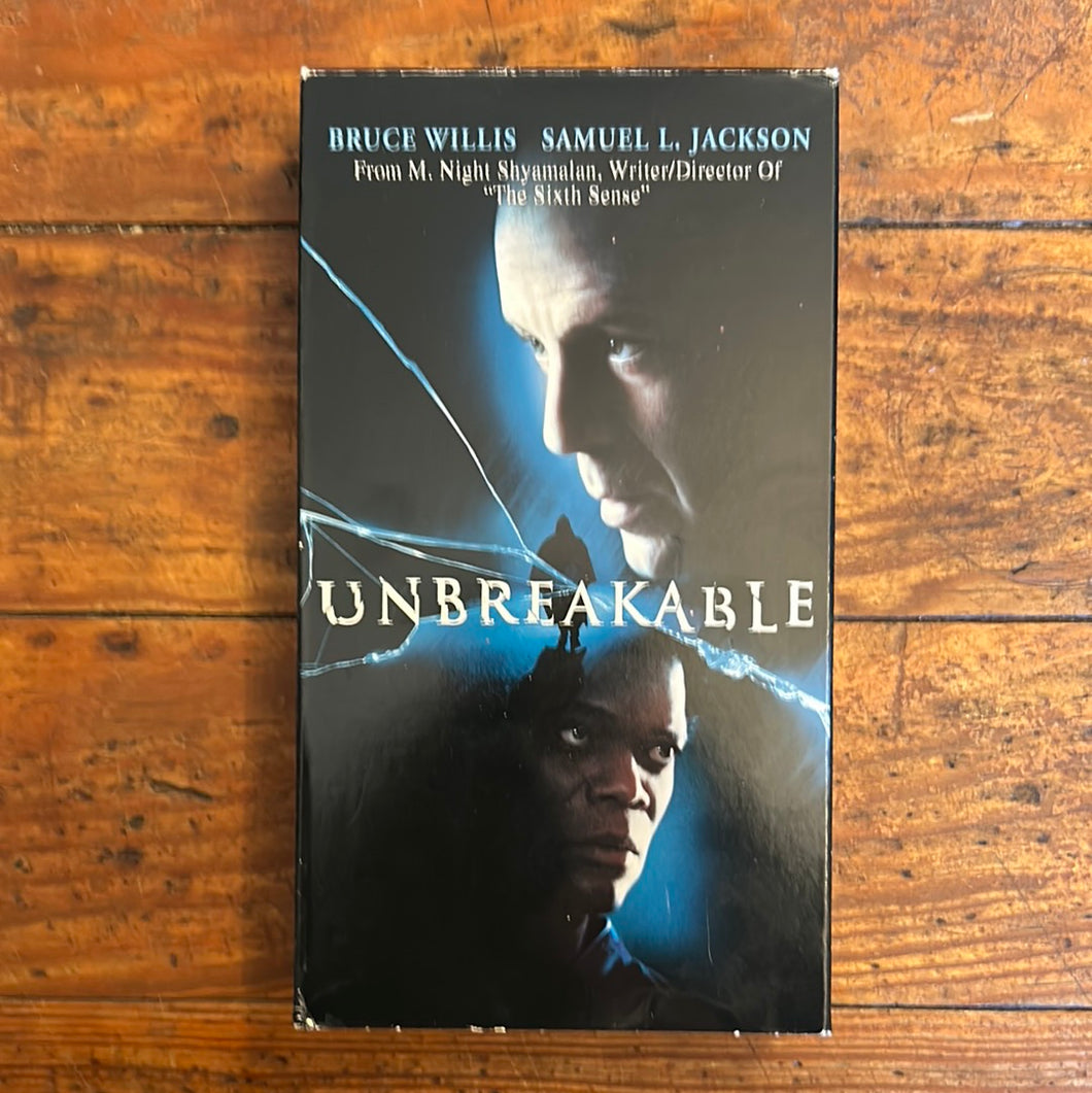 Unbreakable (2000) VHS