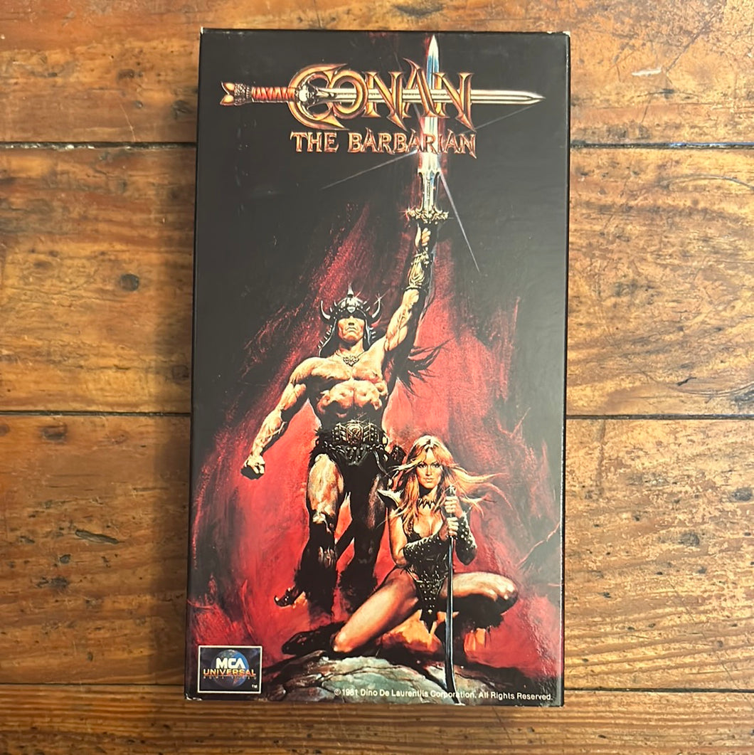 Conan the Barbarian (1982) VHS