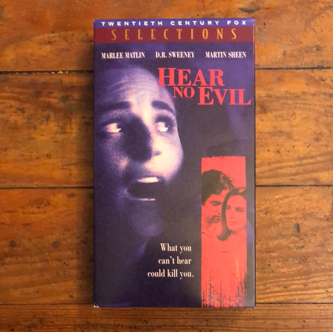 Hear No Evil (1993) VHS
