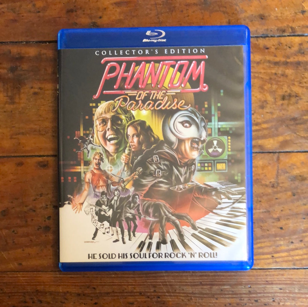 Phantom of the Paradise (1974) SHOUT FACTORY BLU-RAY & DVD