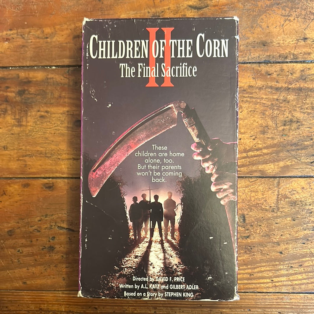 Children of the Corn II: The Final Sacrifice (1992) VHS
