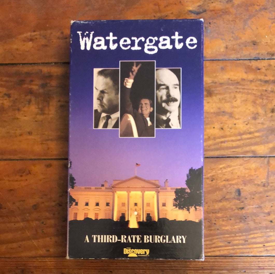 WATERGATE: A Third Rate Burglary (1994) VHS
