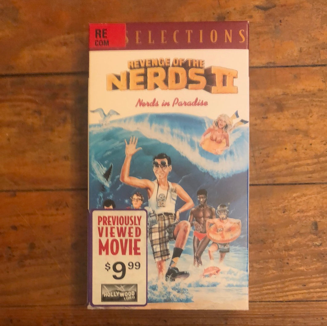 Revenge of the Nerds II: Nerds in Paradise (1987) VHS