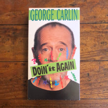 Load image into Gallery viewer, George Carlin: Doin&#39; It Again (1990) VHS
